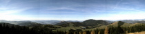 Panorama vom Osser aus gesehen Panorama vom Osser aus gesehen